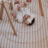 baby play mat - cool terracotta