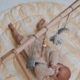 baby play mat - sunshine yellow